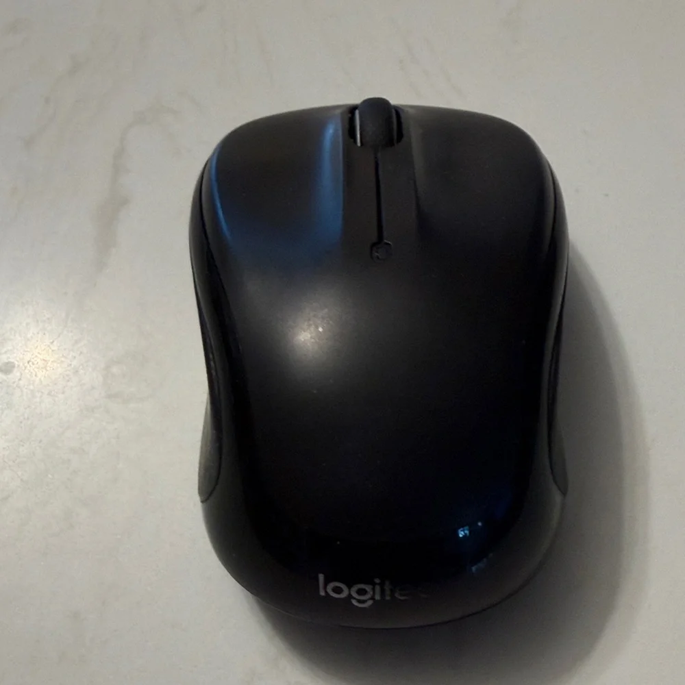 Logitech M325 Wireless Compact Ambidextrous Mouse - Black